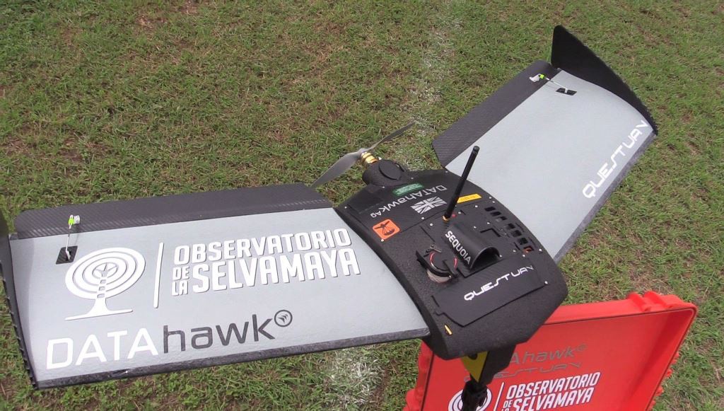 Monitorean la selva maya con un dron