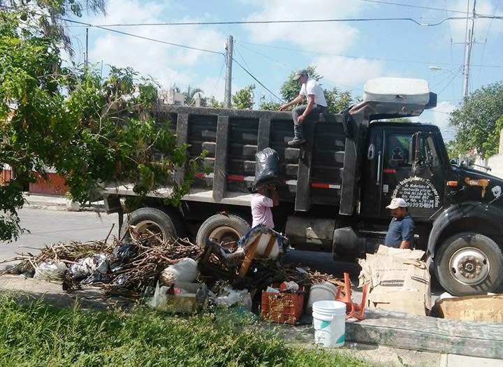 Operativo de descacharrización en Mérida