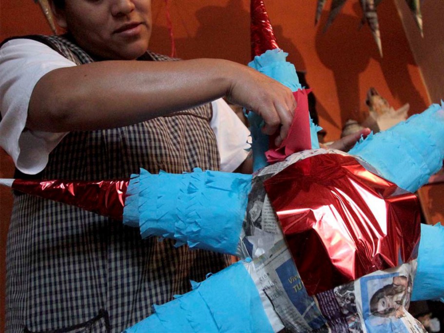 Diciembre es la mejor temporada para vender piñatas