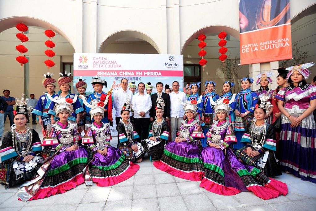 Inauguran la Semana de China en Mérida