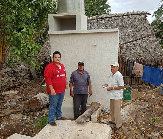 Entregan 149 sanitarios rurales en Tixcancal