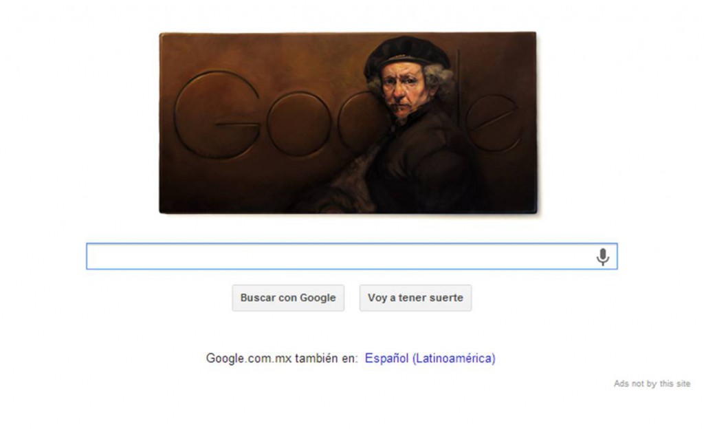 Google homenajea a Rembrandt