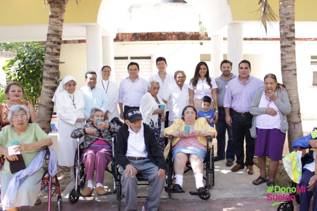#DonomiSueldo beneficia a  adultos mayores de Progreso