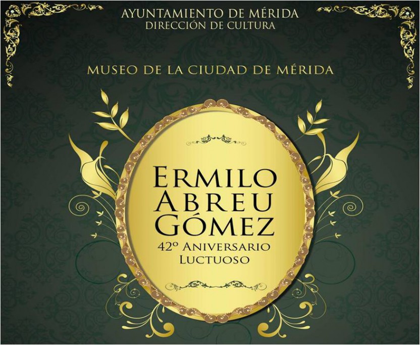 Presentan exposición dedicada a Ermilo Abreu Gomez.