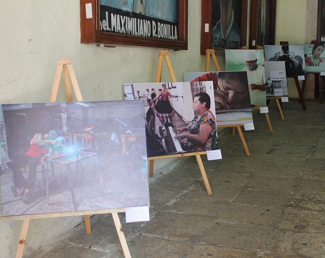Exponen galería de imágenes sobre la discapacidad y derechos humanos, en Valladolid