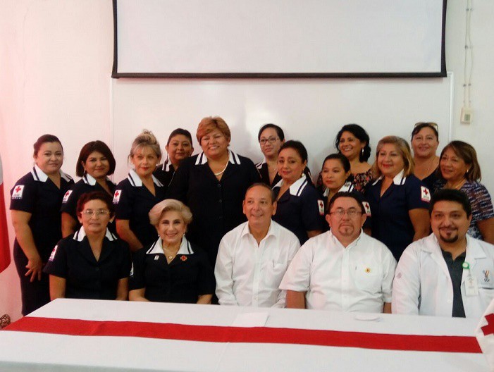 Retoman funciones damas voluntarias de la Cruz Roja Tizimín