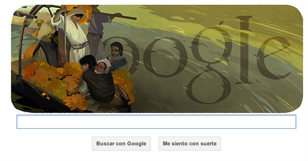 Google, rinde homenaje a muralista mexicano
