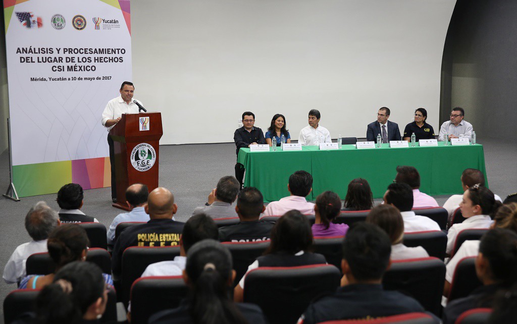 CSI México capacitará a peritos de Yucatán