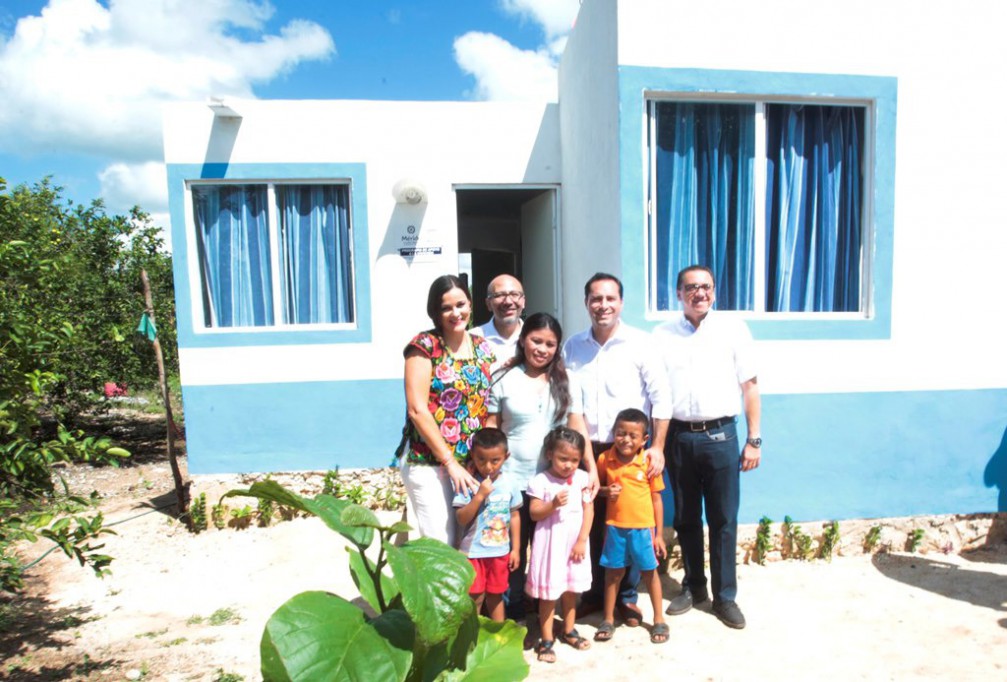 Entregan 350 casas completas en San Ignacio Tesip