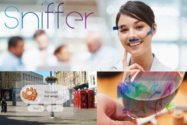 Sniffer aplicación que te permitirá “ver” olores y darles color