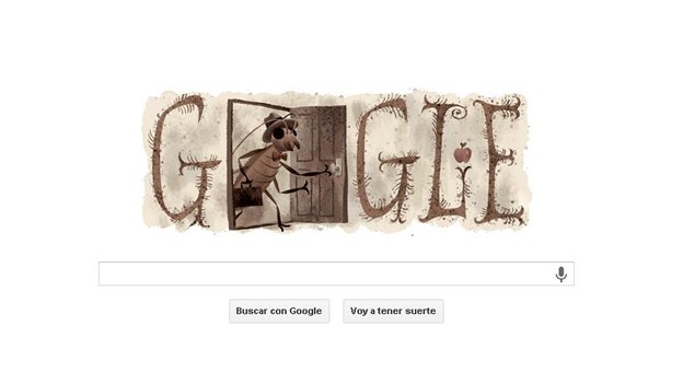 Google homenajea a Franz Kafka.
