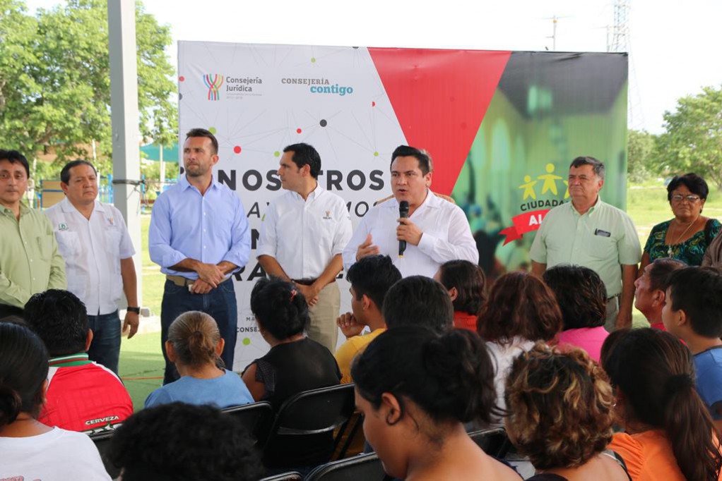 Programa "Ciudadano al Cien" en el sur de Mérida