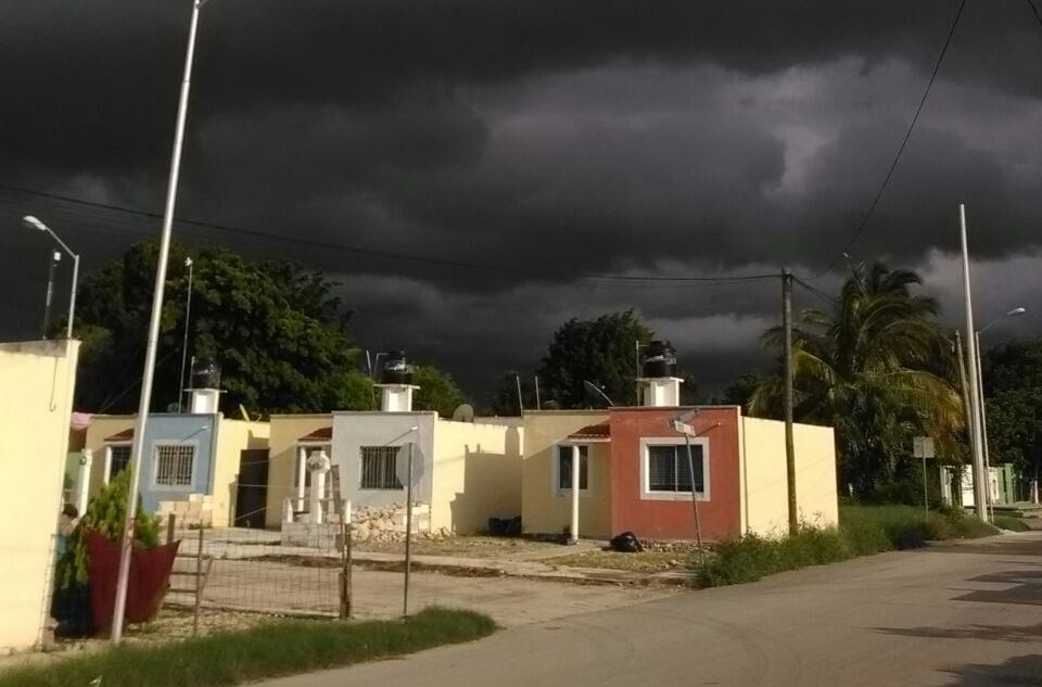 Pronostican fuertes tormentas para Yucatán