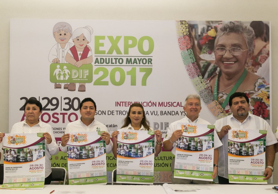 Presentan la Expo Adulto Mayor 2017