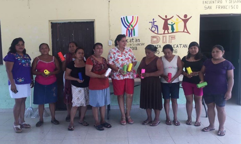 Apoyan a grupos de mujeres de Espita por DIF Municipal