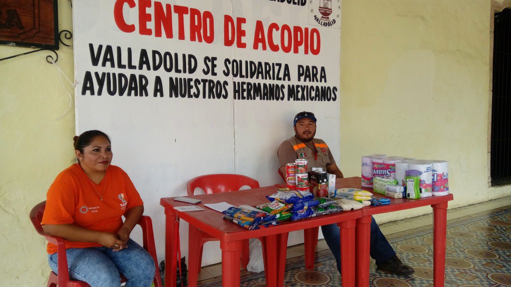 Protección Civil de Valladolid activa Centro de Acopio