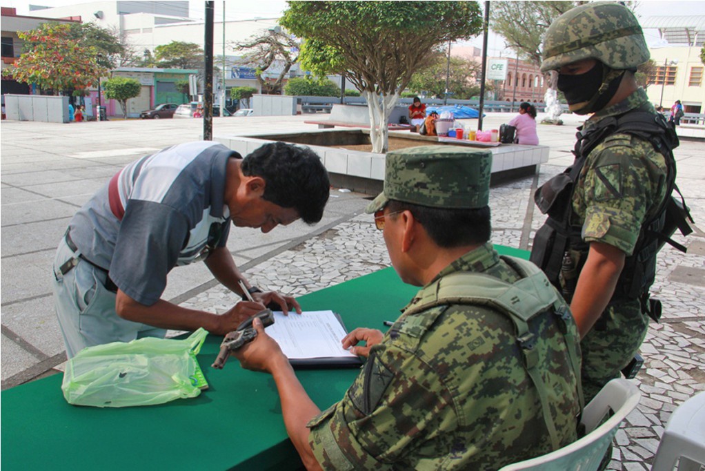 Cambiarán armas por dinero