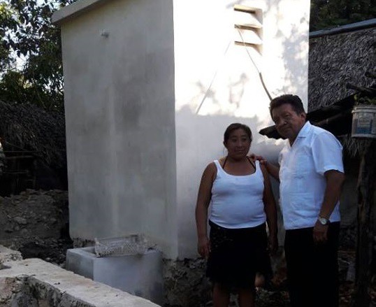 Supervisan construcción de acciones de vivienda en Espita