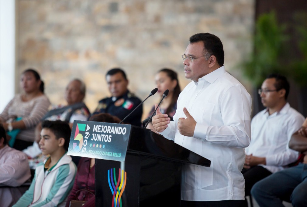 Yucatán ya tiene rumbo: Rolando Zapata
