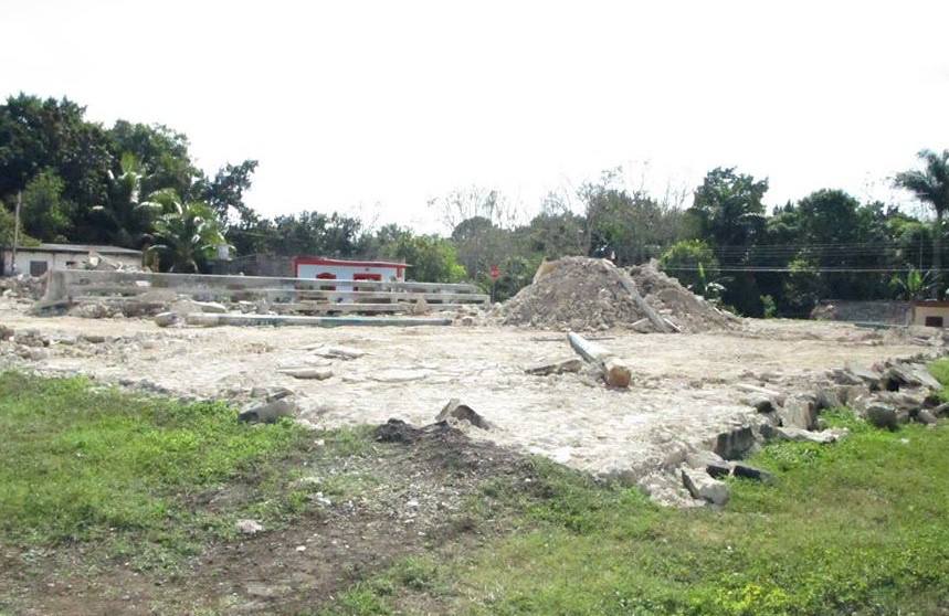 Se construye un parque de usos múltiples en Espita