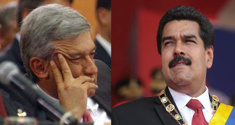 Denuncian a Maduro, quiere financiar a AMLO