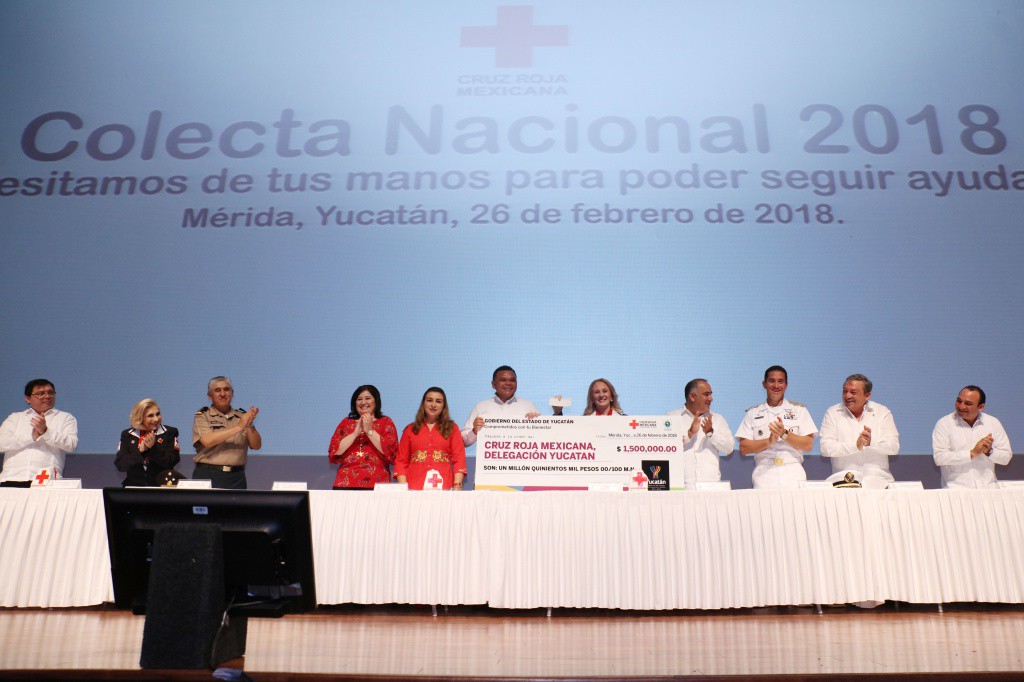 Inicia la colecta nacional de la Cruz Roja