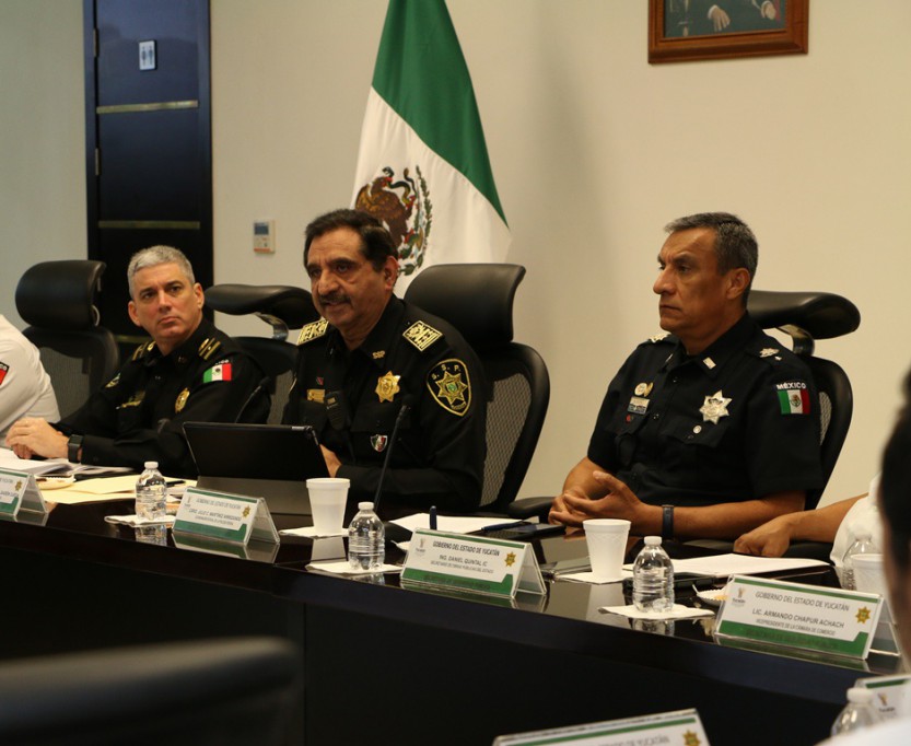 Buscan mejorar los índices de seguridad en Yucatán