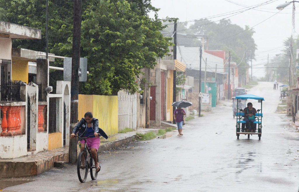 Habrá lluvias al oriente de Yucatán