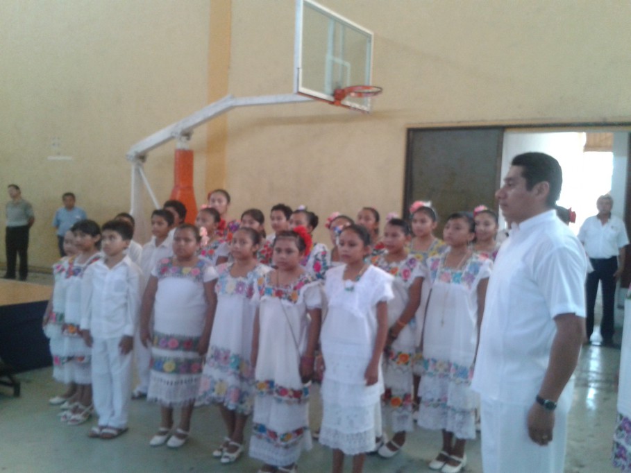 III Demostración del Himno Nacional Mexicano en Lengua Maya