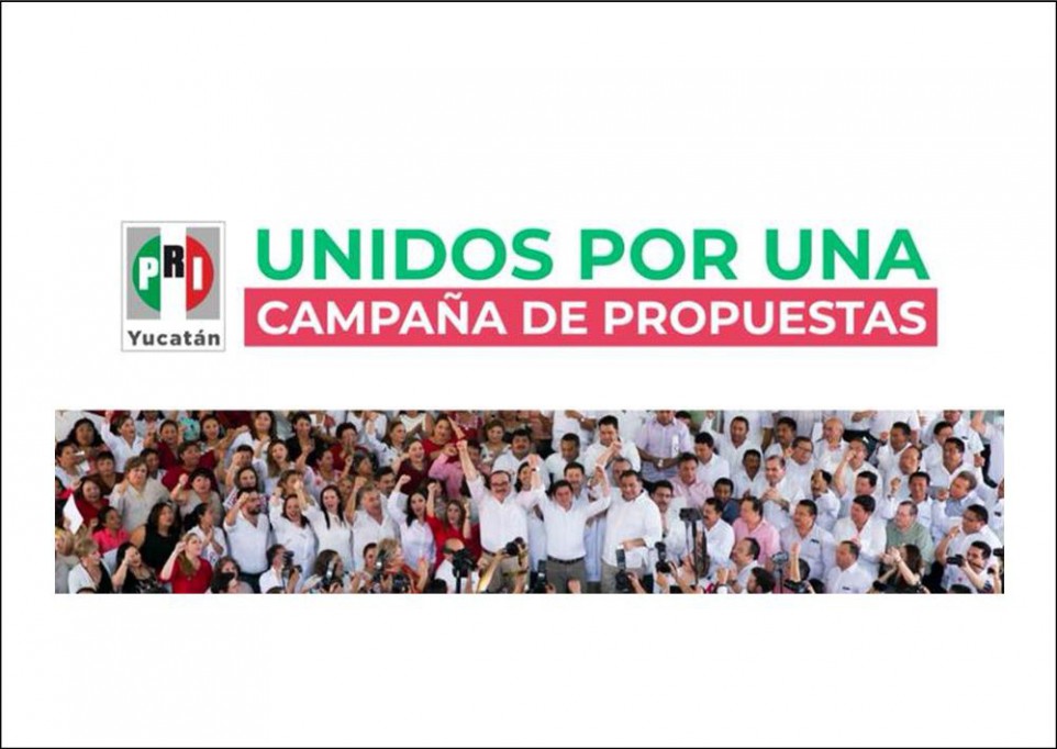 PRI Yucatán afirma que llevarán una campaña limpia