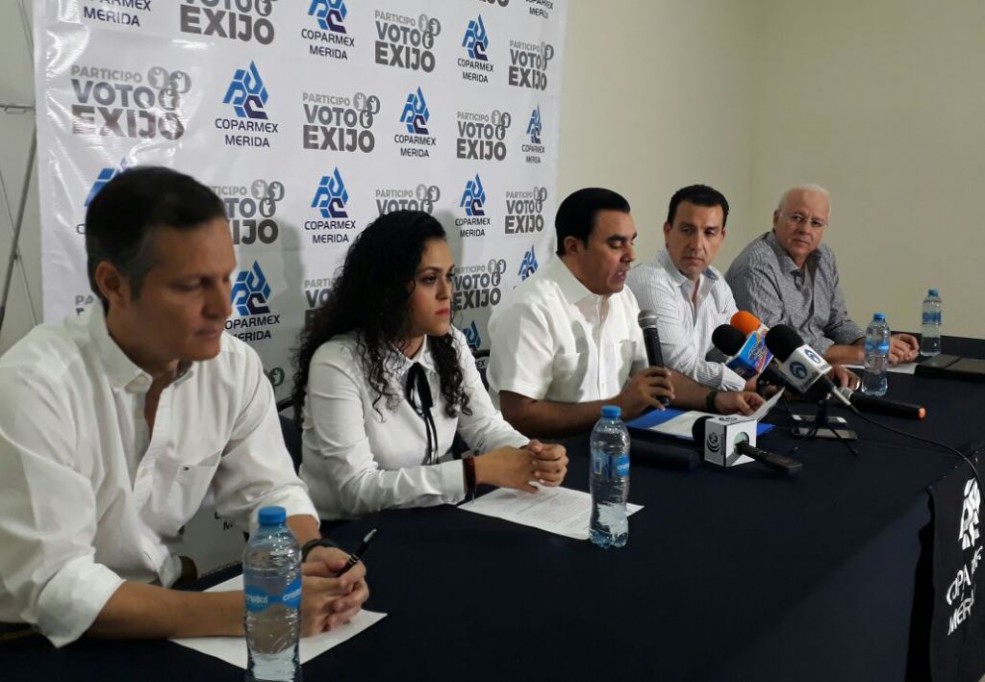 Presentan programa "Participo, Voto, Exijo" de Coparmex