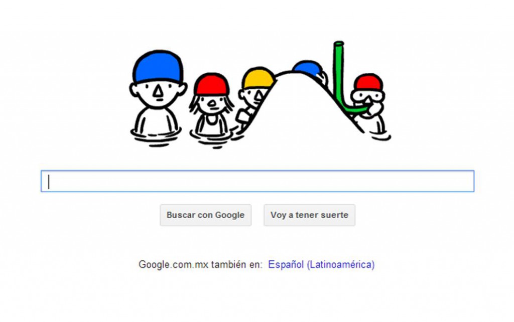 Google recibe el verano con un doodle