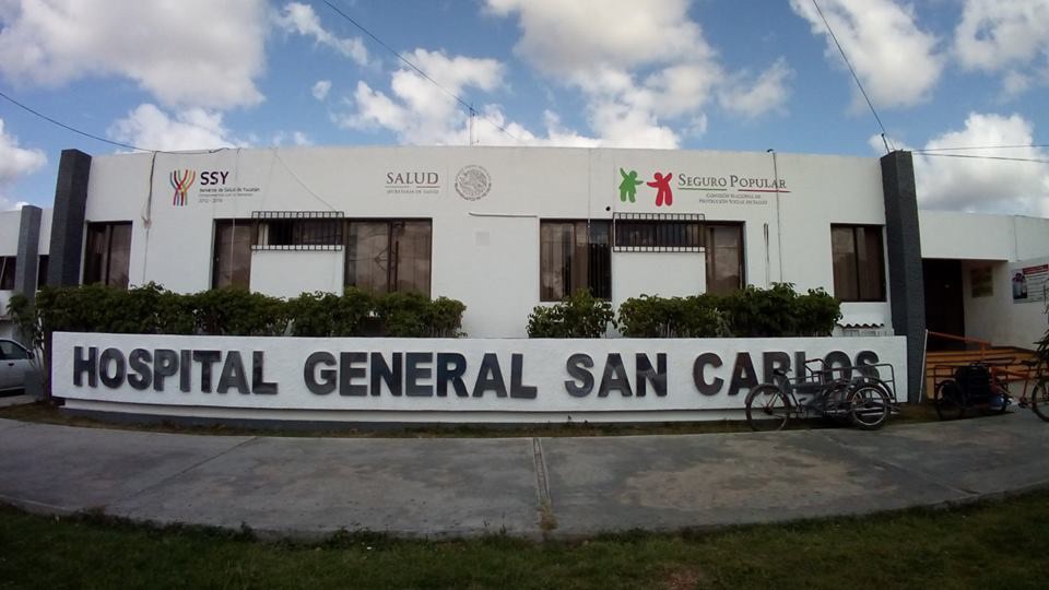 En mantenimiento áreas del hospital San Carlos de Tizimín