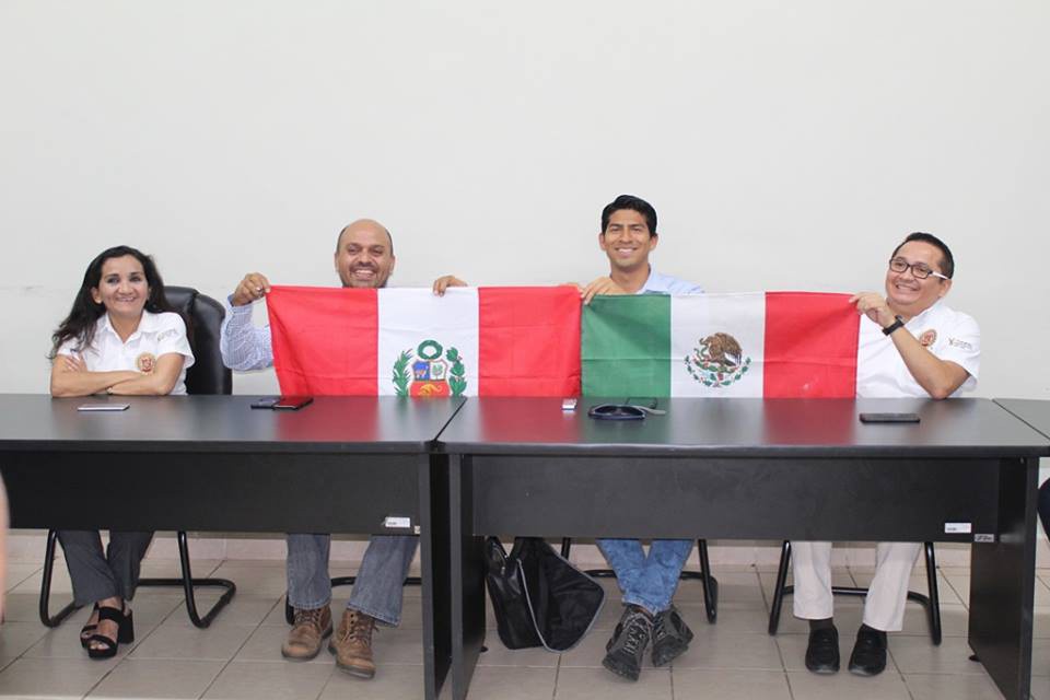 Estudiante peruano de intercambio con el ITSVA