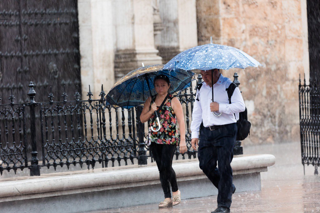 Prevén fuertes lluvias en Yucatán