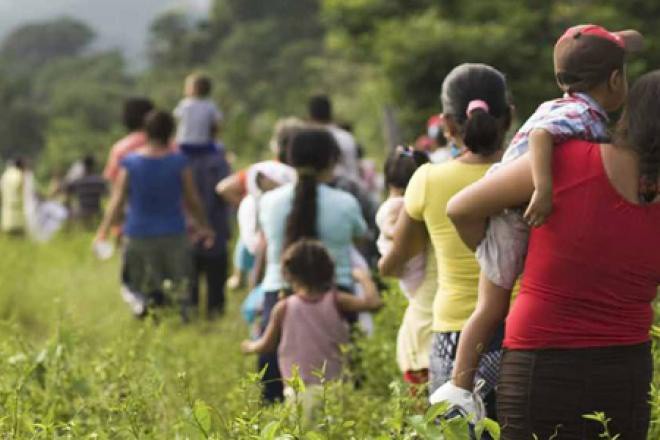 Migrante huye de Honduras para proteger a sus hijos