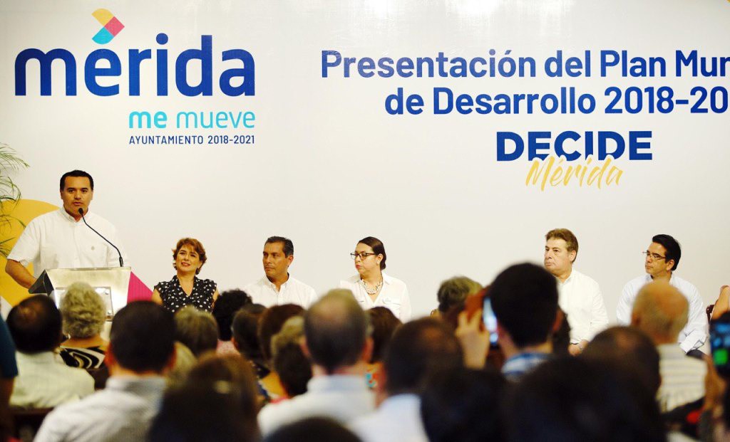 Presentan resultados de "Decide Mérida"