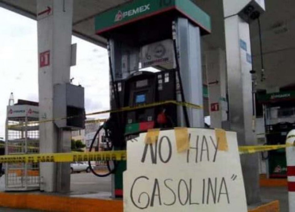 Ante el desabasto de gasolina, autoridades piden no caer en pánico