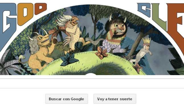 Google celebra a Maurice Sendak con el famoso Doodle