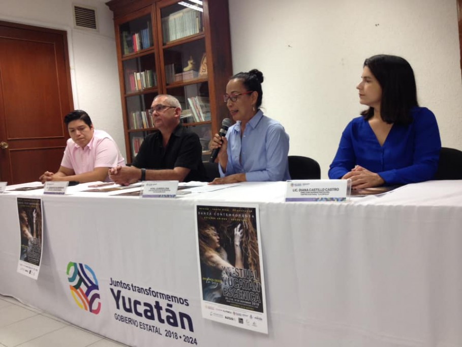Presentan el Festival Yucatán Escénica 2019
