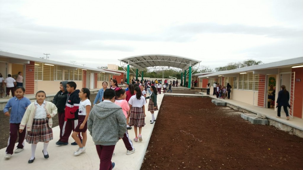 Estrena edificio nuevo la escuela Otilia López de Tizimín