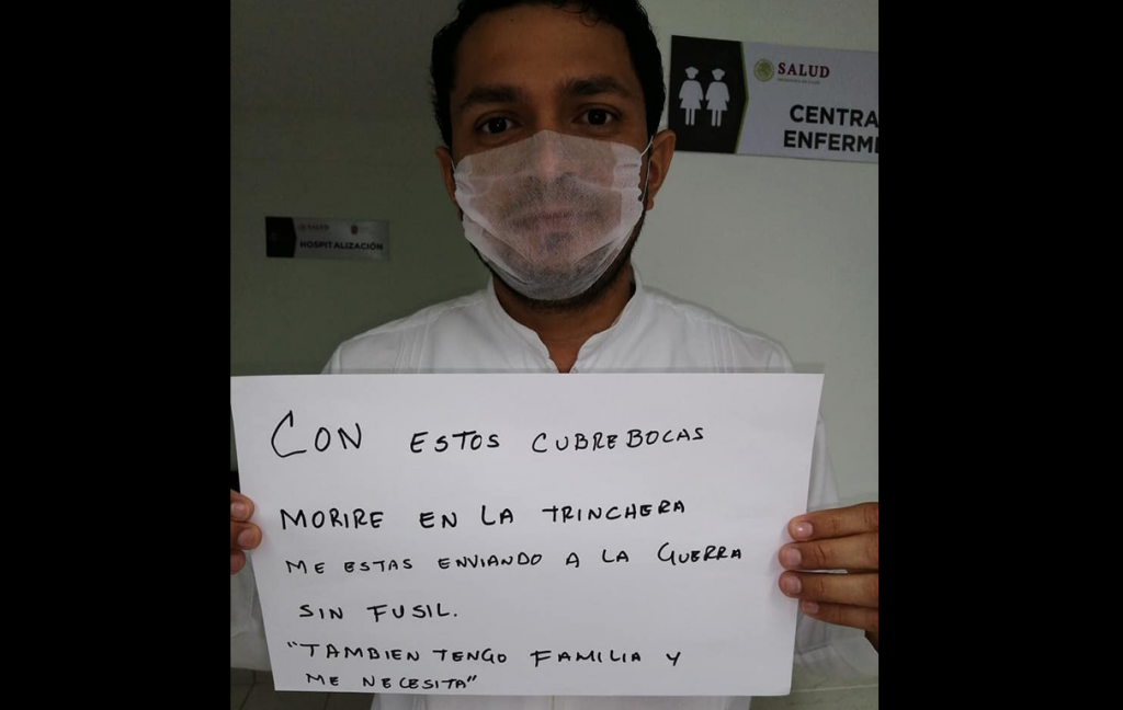 Trabajadores de Salud, en Chiapas, mandan S.O.S.