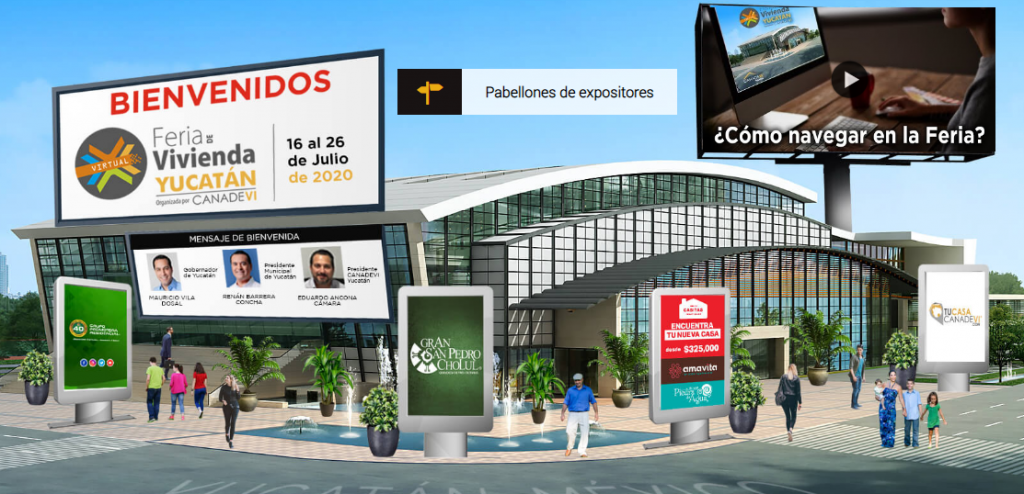 Se realiza con éxito la primera Feria virtual de la Vivienda en Yucatán