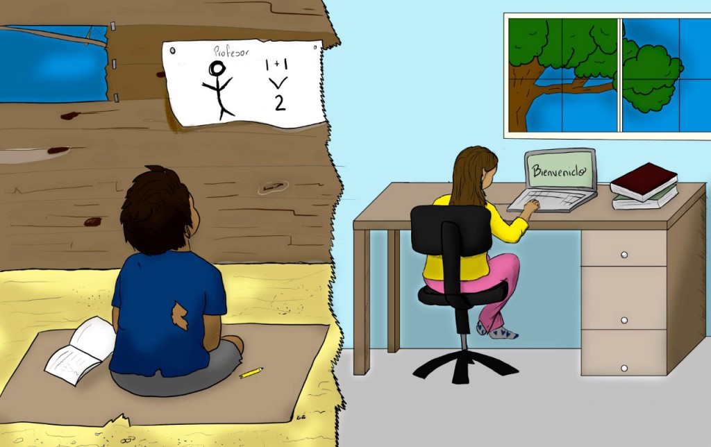 “No todos los niños tienen internet para las clases virtuales”