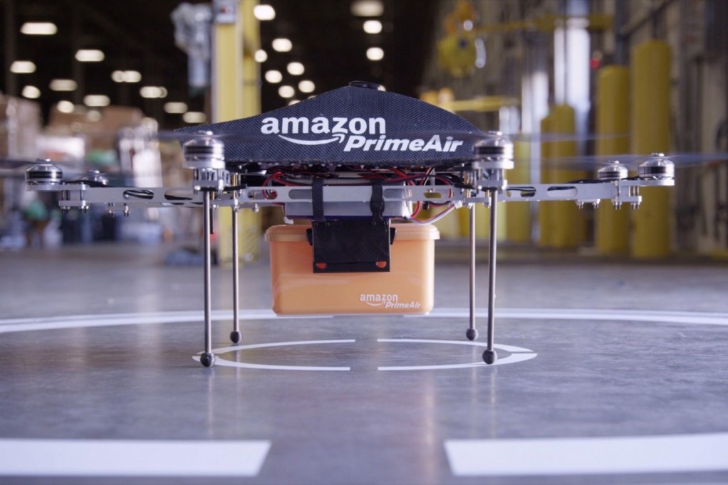 Amazon entregaría sus productos con drones