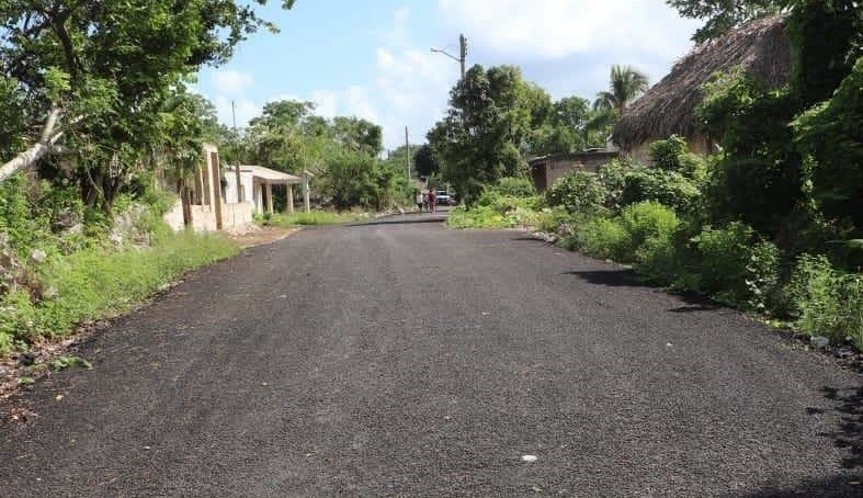 Con pavimentación de calles desarrollo de Tizimín