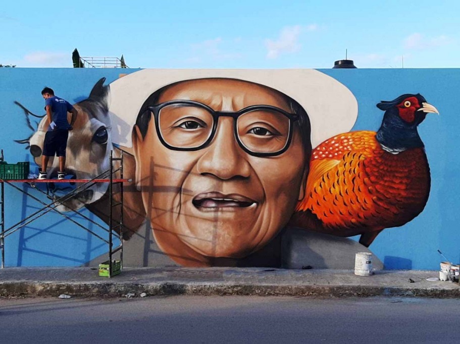 Con un mural, rinden tributo a Armando Manzanero