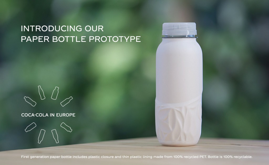 ¡100% reciclables! crearán botellas de papel para refresco
