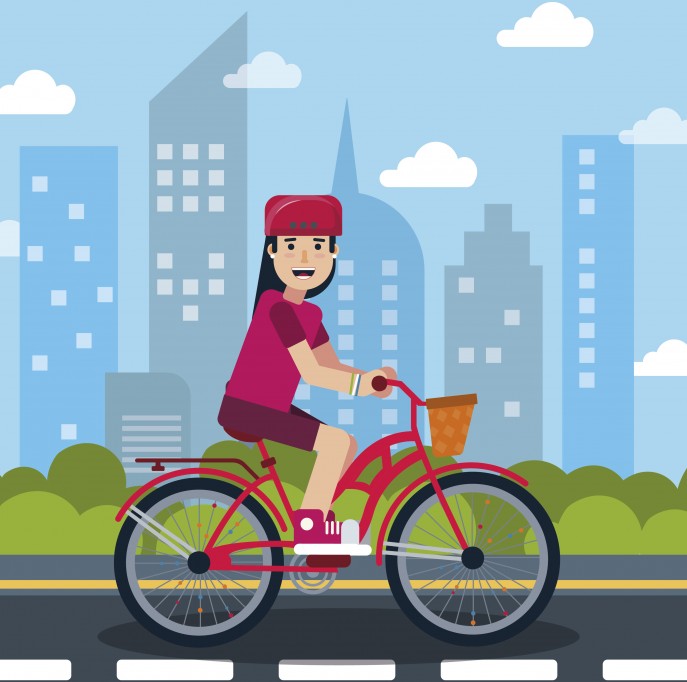 Al menos 30 minutos de bicicleta al día es suficiente para combatir el sedentarismo y obesidad