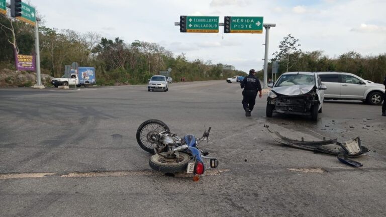 Registran 75 muertes por accidentes viales en Yucatán